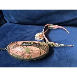 Montana West Pink camo Sunglasses with Rhinestone Accents Crossed New